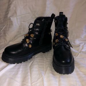 Chunky Combat Boots